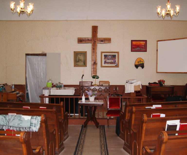 Inside Caneadea Hills Community Church